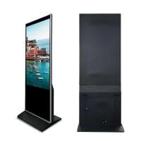 High Brightness Square 55 Inch Custom Vertical Standing Hd Advertising Lcd Display