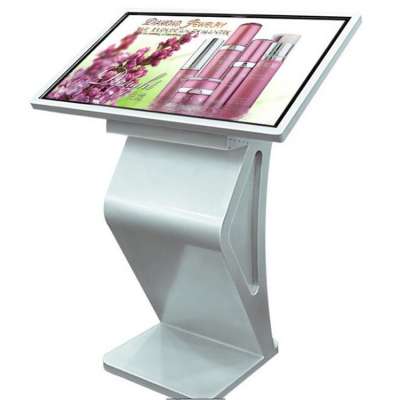 55" inch Alone stand selfie-service LED LCD interactive information kiosk with capacitive touch function and mini PC