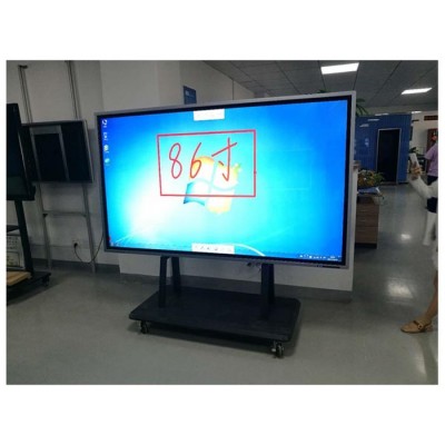 Wall 85" 86" inch LED TFT LCD touchscreen monitor with Android and Windows X86 PC E-board interactive whiteboard