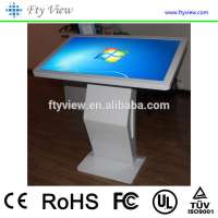 Multi touch screen digital signage kiosk