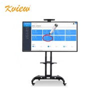 China supplier Kview 65/75/86 inch all-in-one computer interactive whiteboard with education application