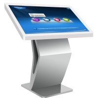 42 inch high definition PC Stand Floor LCD Touch Screen kiosk